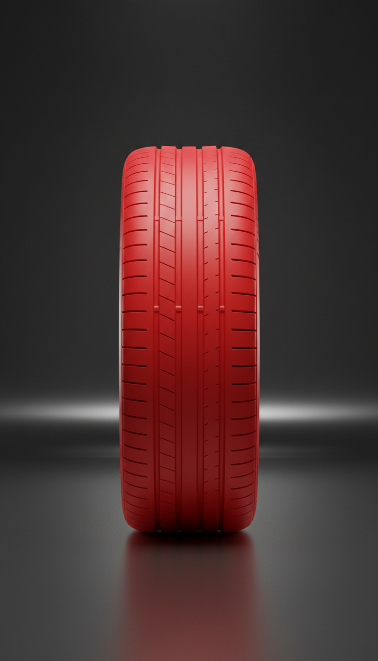 Adrenaline Red performance tire
